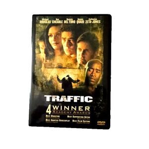 Traffic DVD 2000 R Movie Drama Suspense Michael Douglas Catherine Zeta Jones